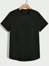 Men T-Shirts Fit Crew Neck Short Sleeve Graphic Tee Casual Simple Summer