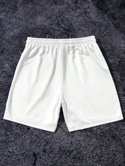 Men's Elastic Waist Drawstring Casual Summer Shorts
