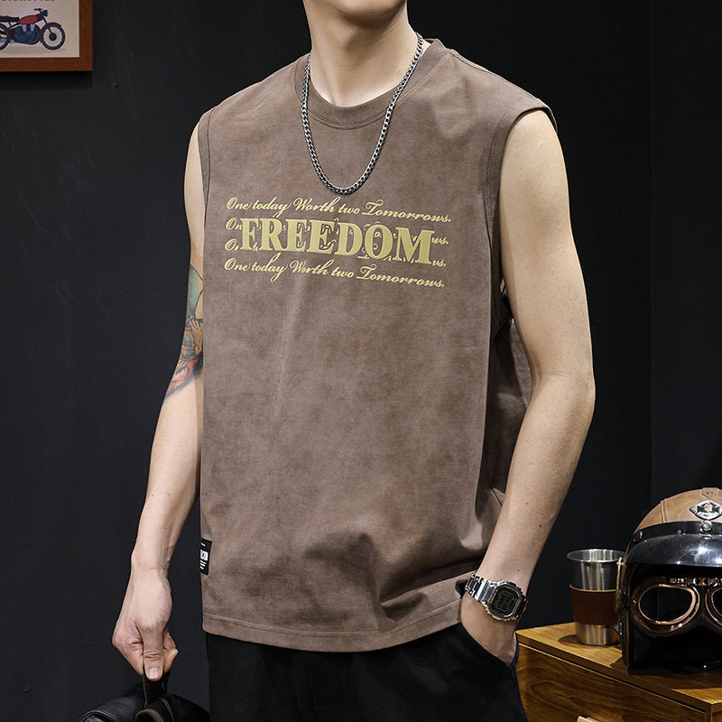 #SJ-MK3178# 美式休閒背心