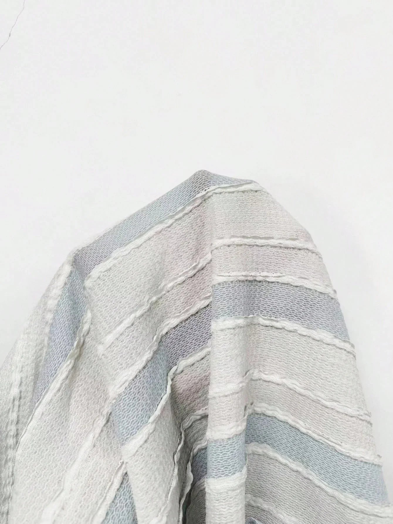 Men's Casual Colorblock Stripe Textured T-Shirt, Summer