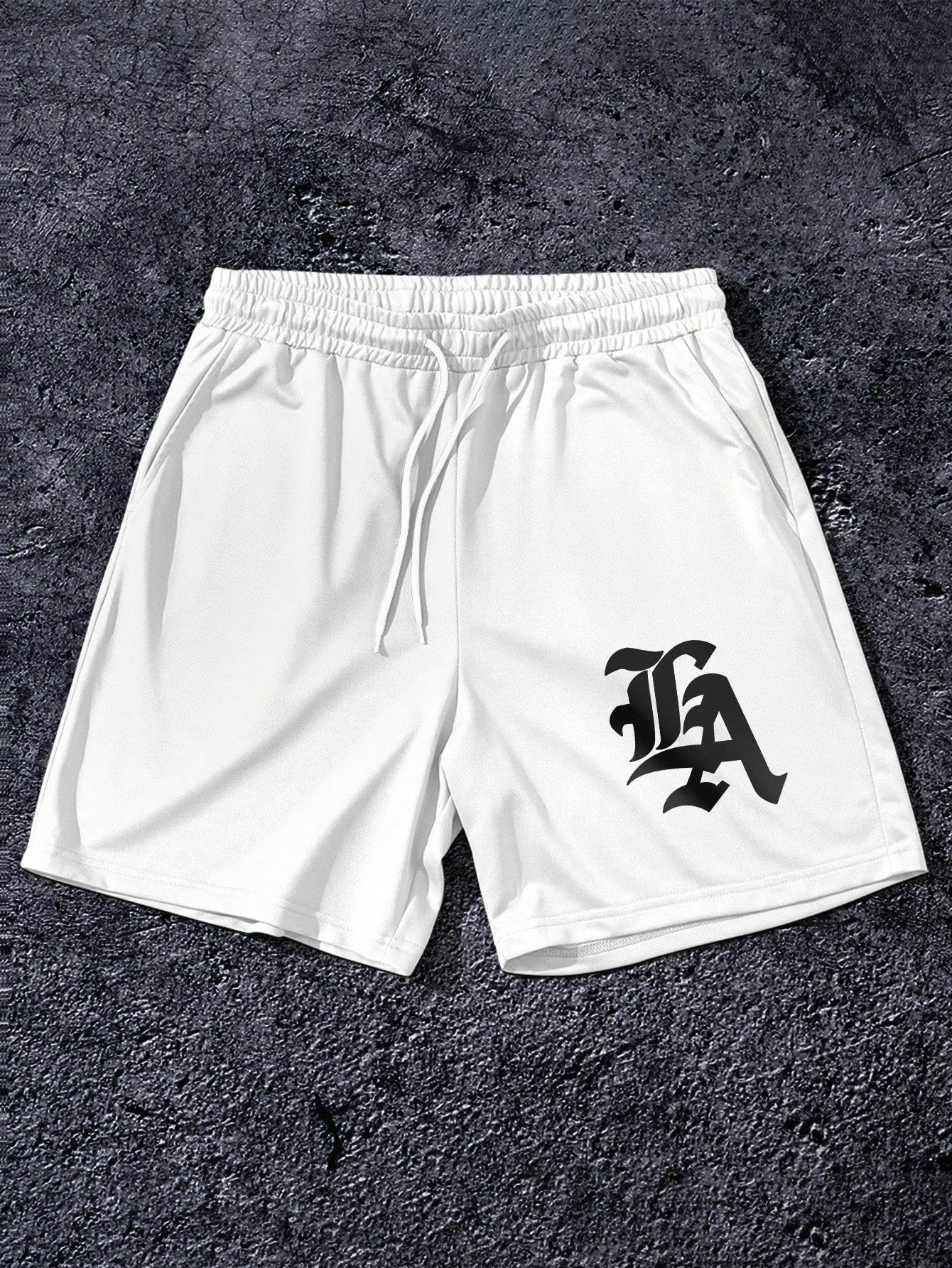Men's Elastic Waist Drawstring Casual Summer Shorts