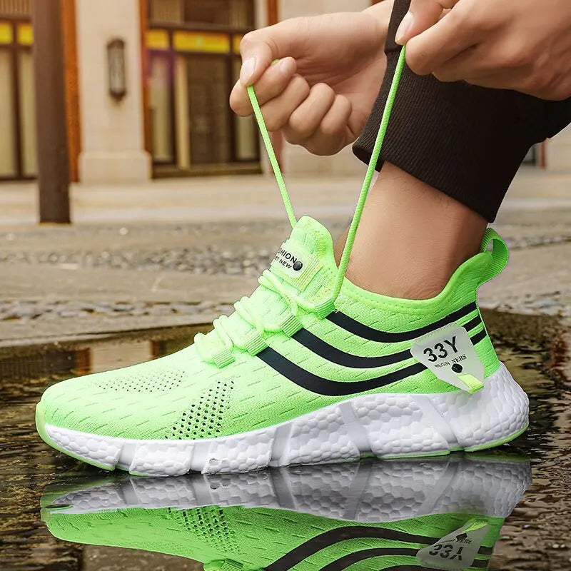 Men’s Breathable Lightweight Sport Sneakers