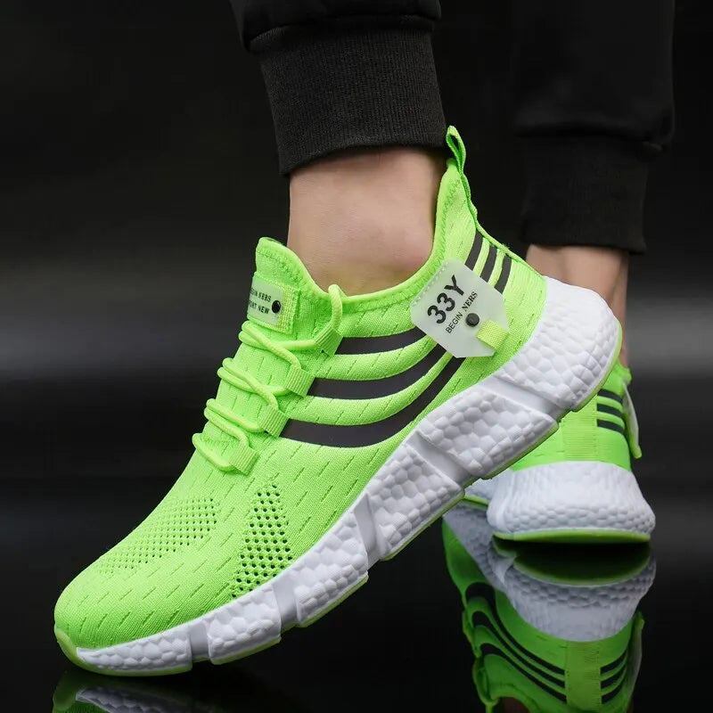 Men’s Breathable Lightweight Sport Sneakers