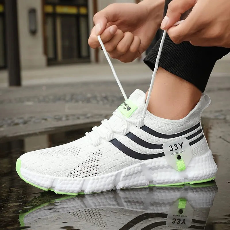Men’s Breathable Lightweight Sport Sneakers