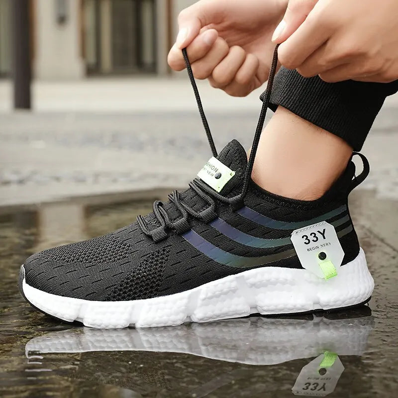 Men’s Breathable Lightweight Sport Sneakers
