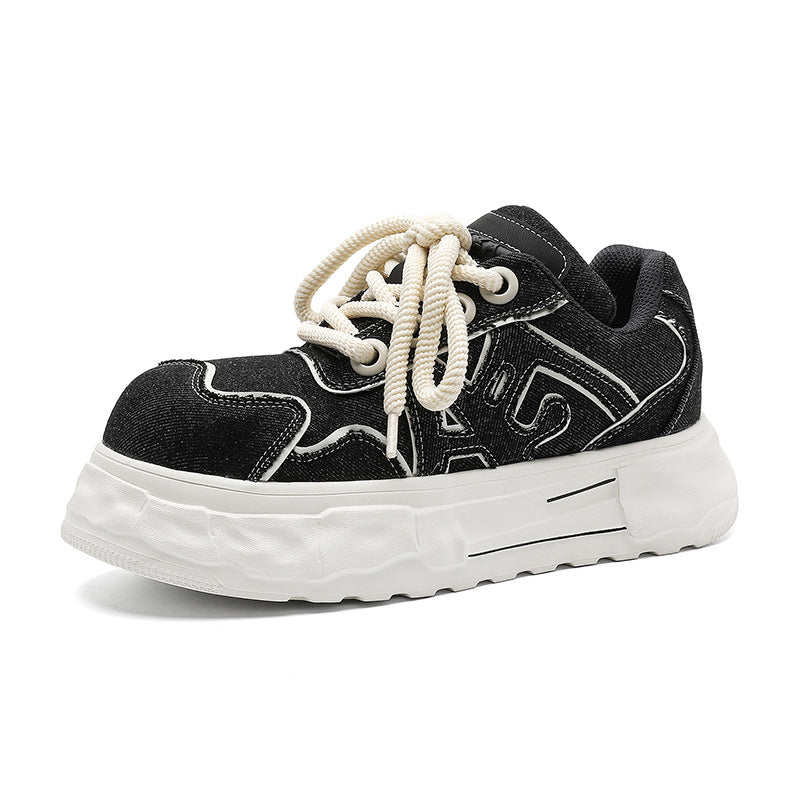 Men's Fashion Comfortable Retro Trend Leisure Washed-out Men's Sports Shoes