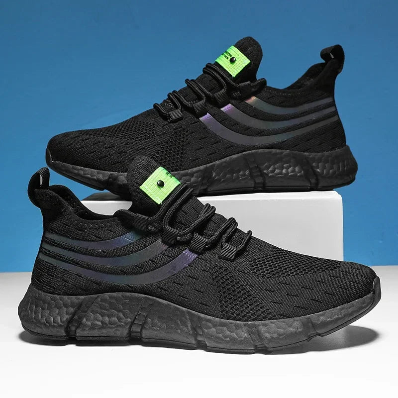 Men’s Breathable Platform Sneakers – Lightweight Running Shoes