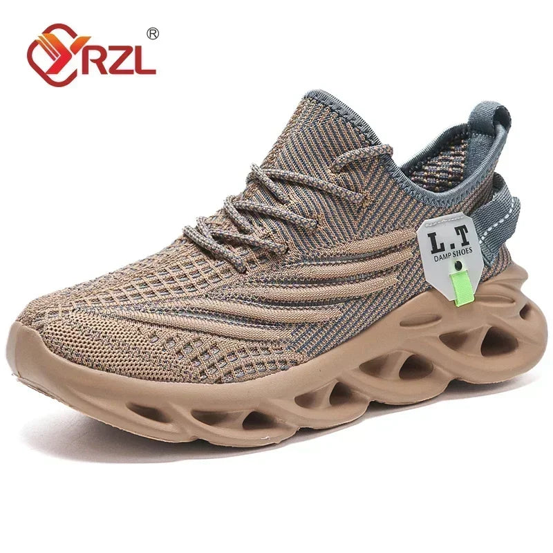 YRZL Running Sneakers – Breathable Shock‑Absorbing Sport Shoes