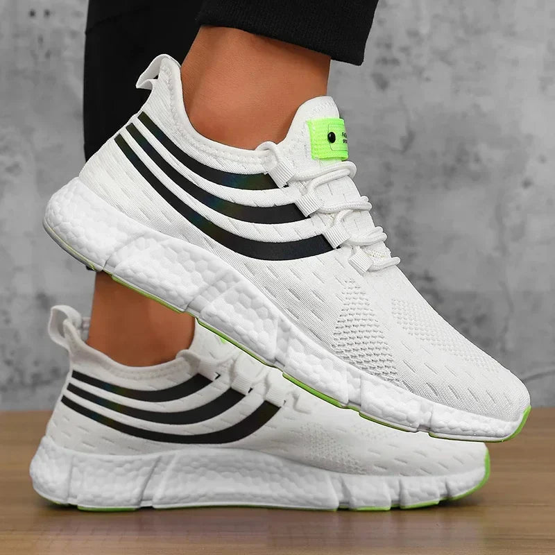 Men’s Breathable Platform Sneakers – Lightweight Running Shoes