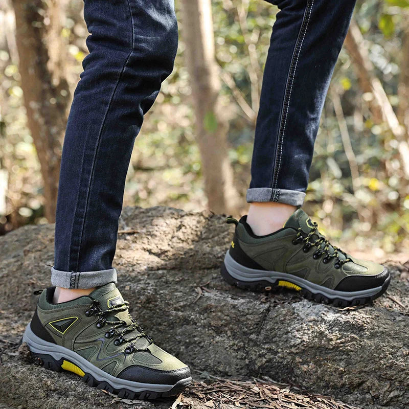 Men’s All‑Terrain Hiking Shoes – Breathable Non‑Slip Outdoor Footwear