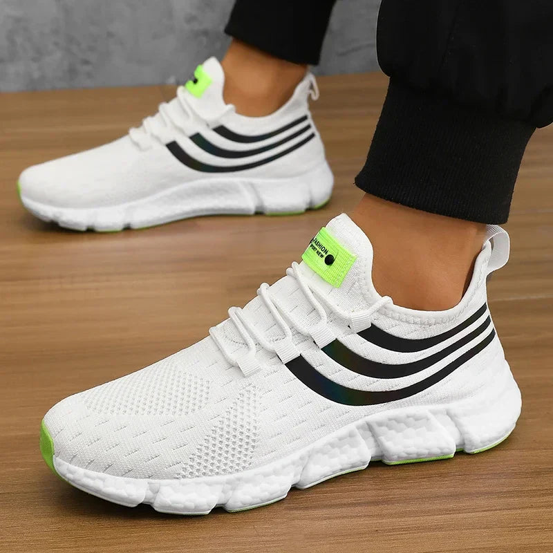 Men’s Breathable Platform Sneakers – Lightweight Running Shoes
