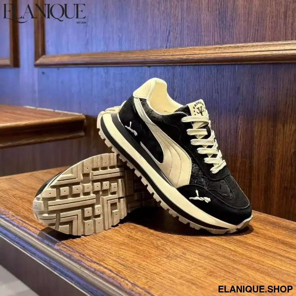 Casual Shoes Men's Sports Shoes Summer Casual Thick Soled Men's Shoes Soft and Comfortable Non-slip Outdoor Fashion Board Shoes
