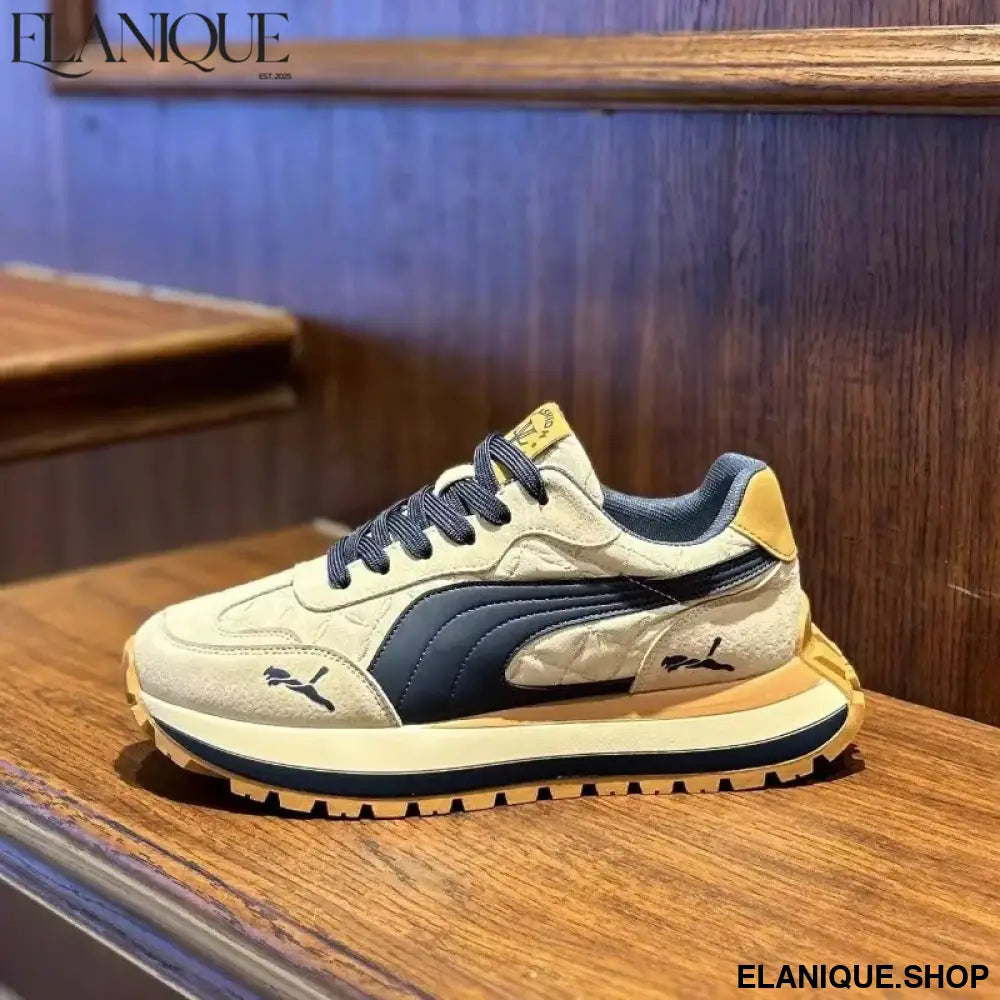 Casual Shoes Men's Sports Shoes Summer Casual Thick Soled Men's Shoes Soft and Comfortable Non-slip Outdoor Fashion Board Shoes
