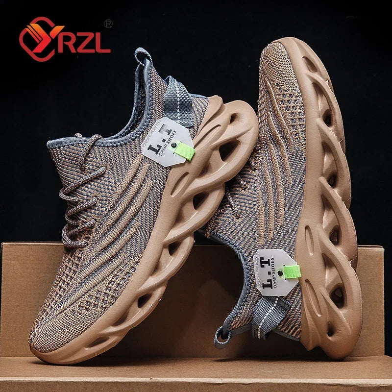 YRZL Running Sneakers – Breathable Shock‑Absorbing Sport Shoes
