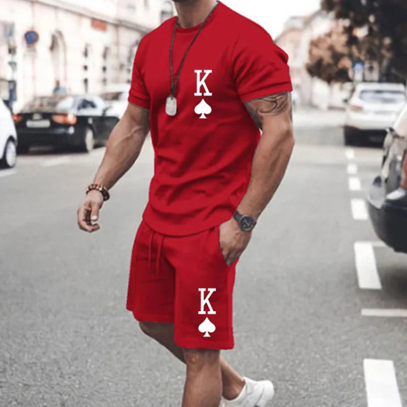 Y2K Men's Sets T-Shirt and Shorts
