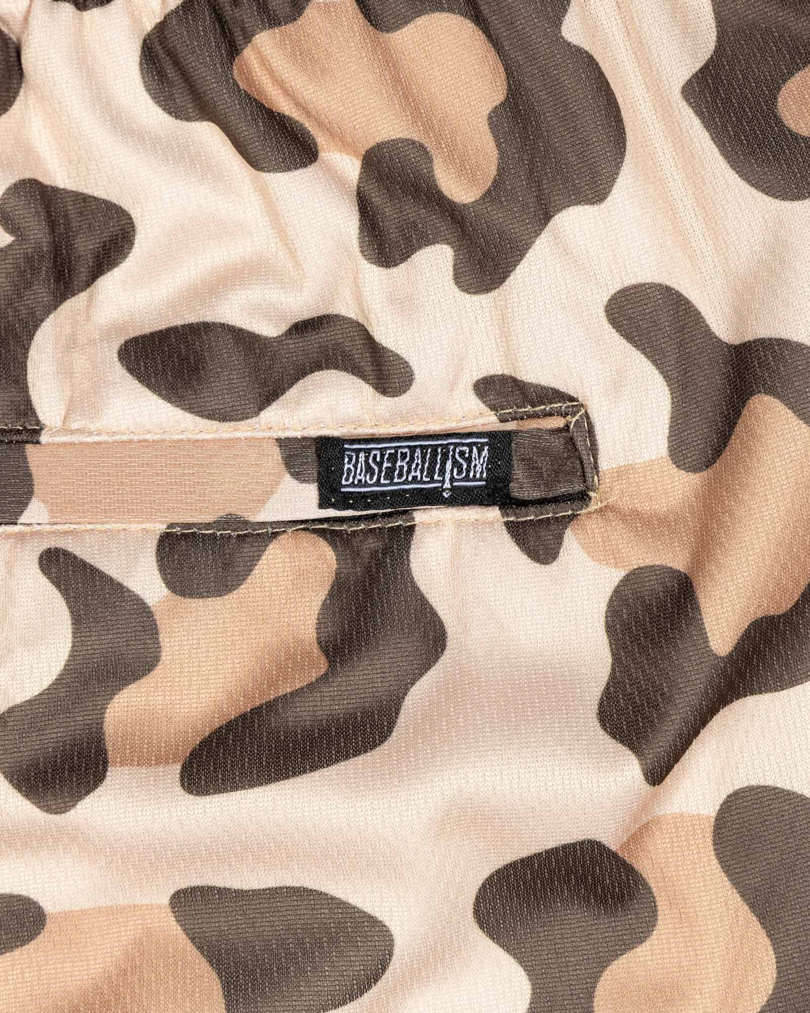 Wild Pitch Diamond Air Mesh Shorts - Leopard